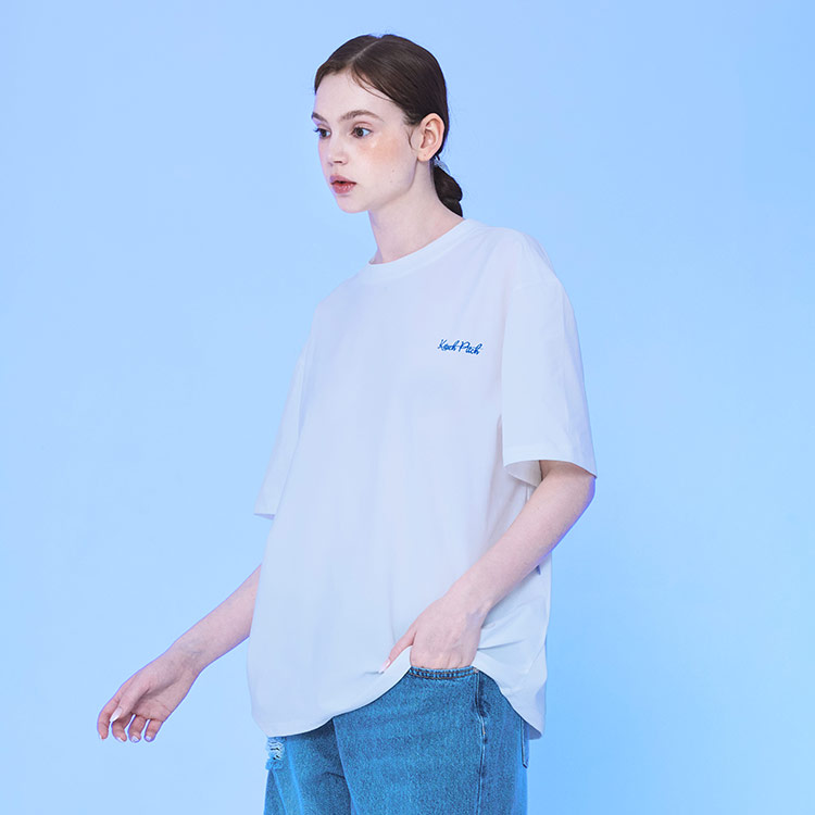 レディース La Mer Clam オーバーサイズTシャツ オフホワイト