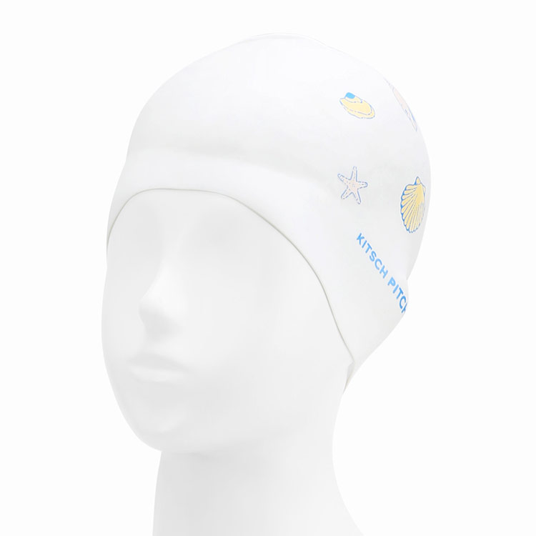 Pure Shell シリコン スイムキャップ ホワイト