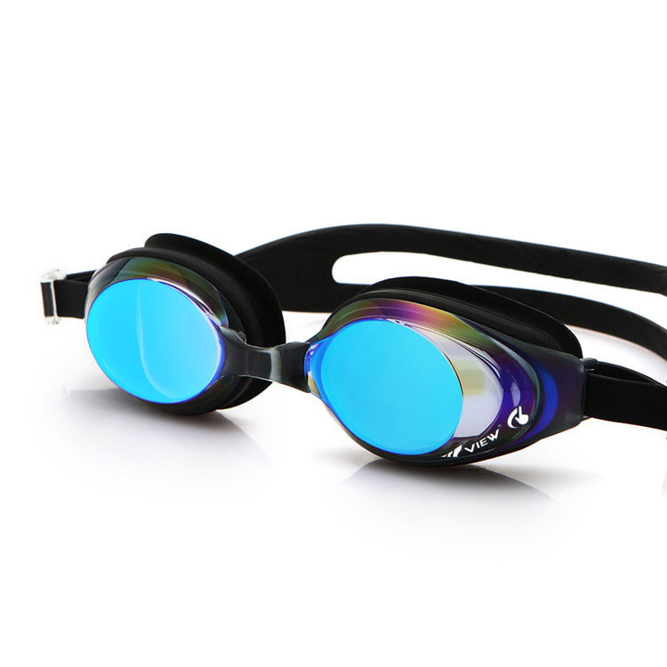 VIEW Easyfit Swipe Antifog Mirrored Goggles Black Blue [V630ASAM (BKBL)] 디테일
