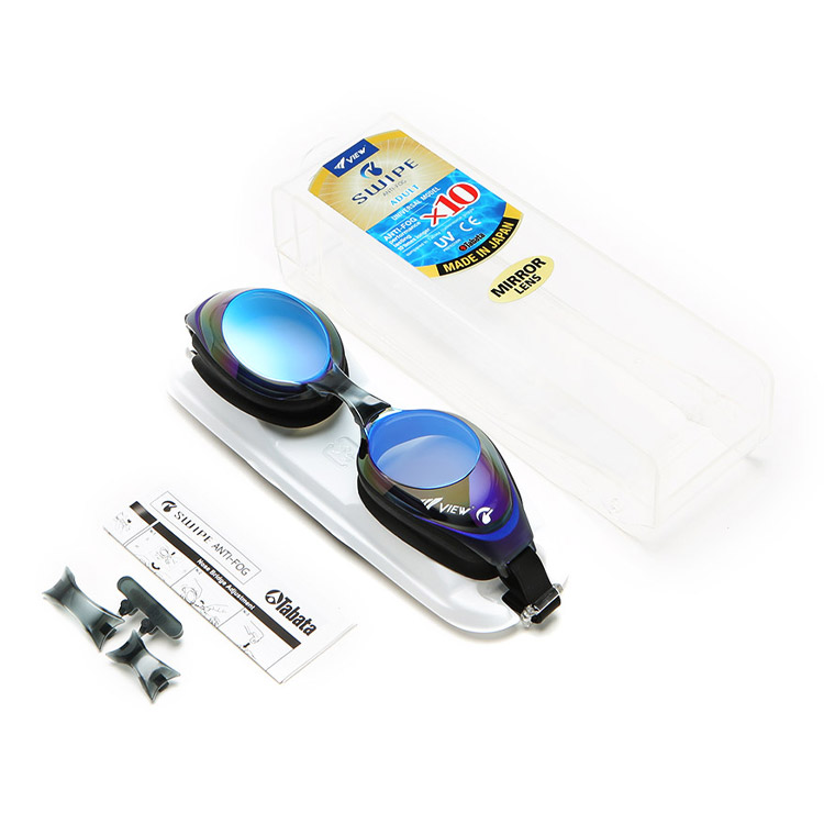 VIEW Easyfit Swipe Antifog Mirrored Goggles Black Blue [V630ASAM (BKBL)] 디테일