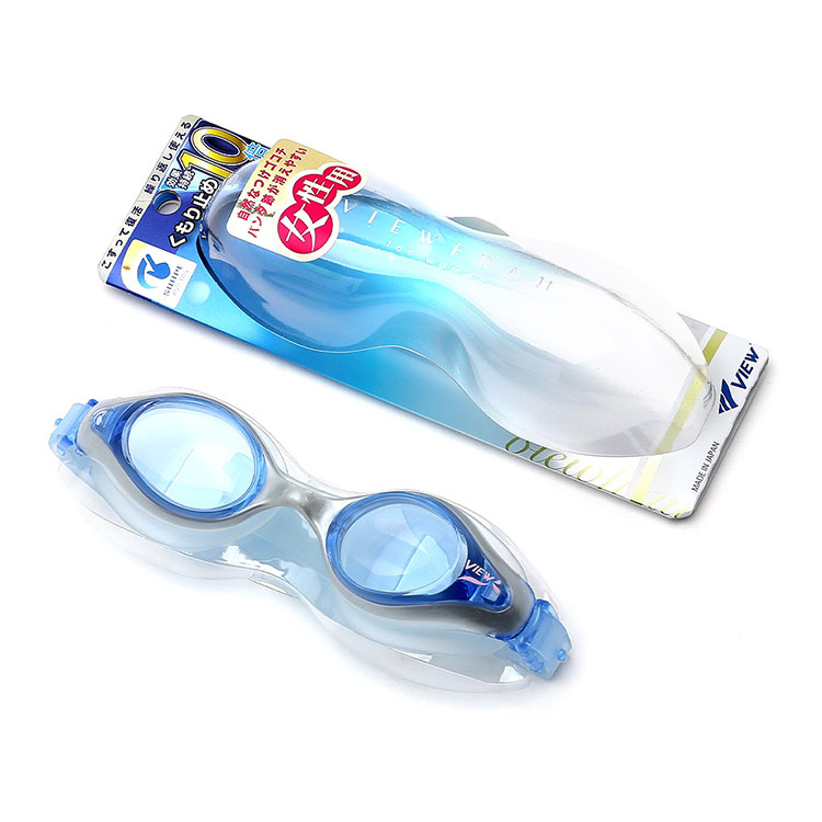 VIEW Women's Frau Swipe Swim Goggle Clear [V820SA (CLB)] 디테일