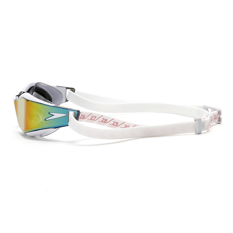 SPEEDO Hyper Elite Mirrored Goggles White Asian Fit [8-12819F979 World Aquatics Approved] 디테일