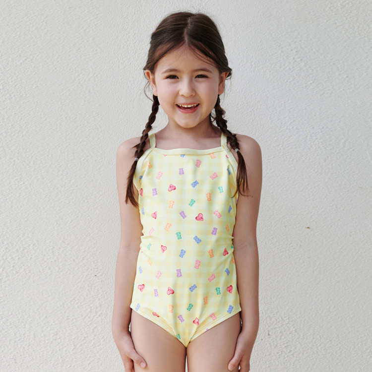 Kids Jelly Pop Banana Cream Open Back Yellow