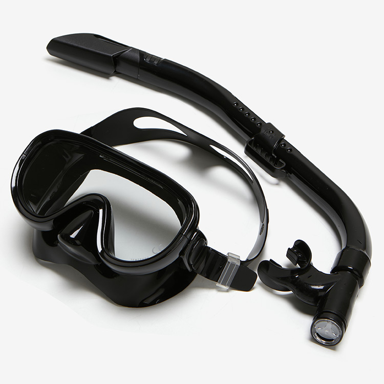 Reef Tourer New Snorkeling Set Black