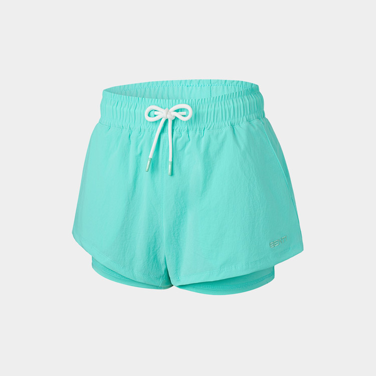 SENTI Women's Summer Club Cassical Leggings Beach Shorts Mint [SAW-PTW71 (MT) Beachwear ]