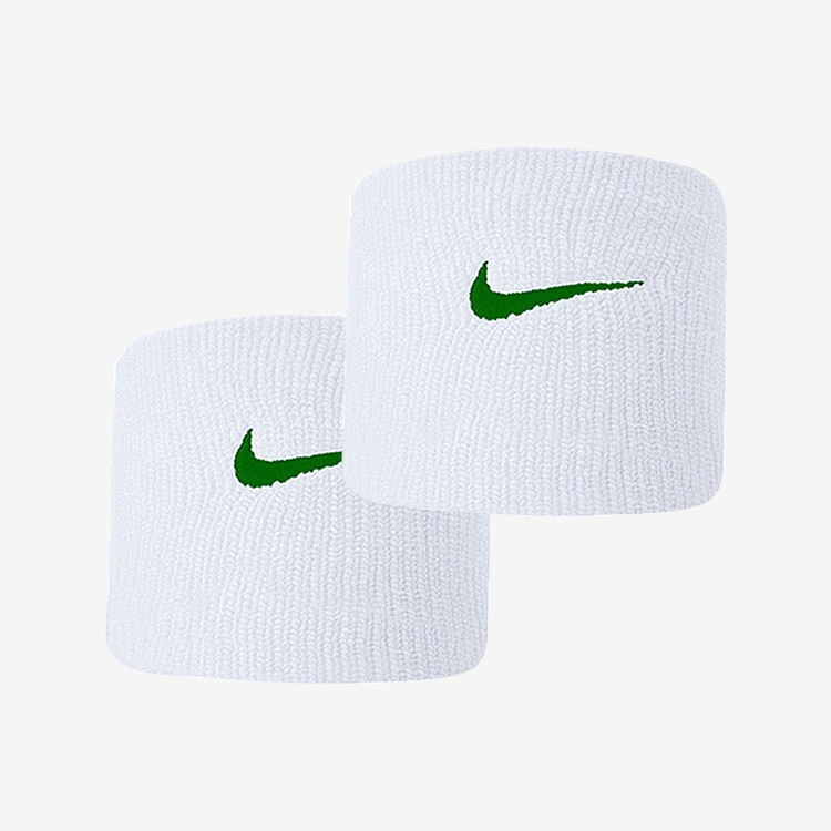 NIKE tennis Premiere wristband white green [DB9327-151] 상품컷