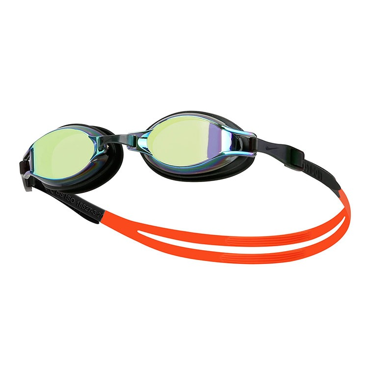 NIKE SWIM New Chrome Training Mirrored Goggles Gold [NESSD125-710]