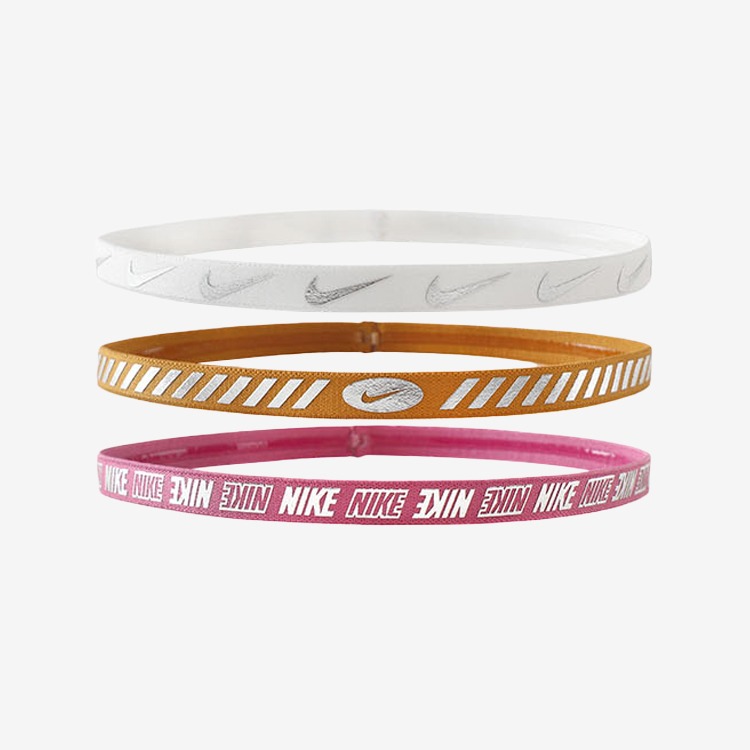 NIKE Metallic Headband Multi 3 Set [DR5201-109] 상품컷