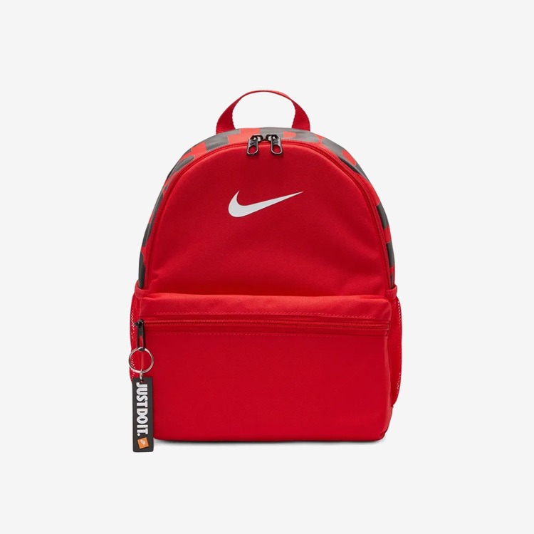 NIKE Mini Brasilia JDI Backpack Red [DR6091-657] 상품컷
