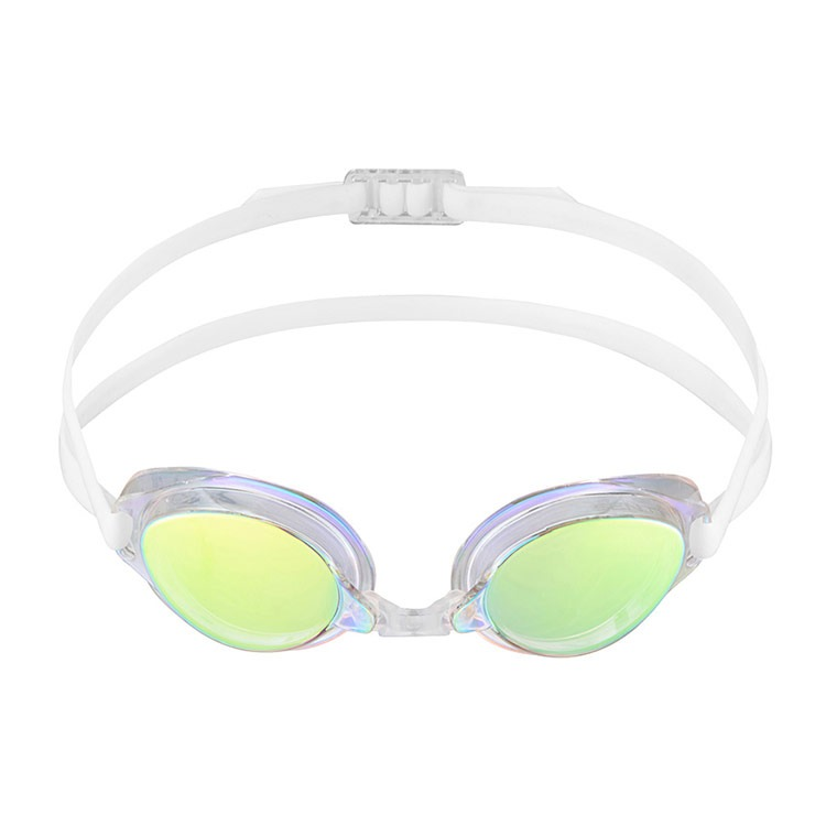 SENTI Veil Mirrored Non-Cushioned Goggles Clear White [SG-500MR (CL/WH)]