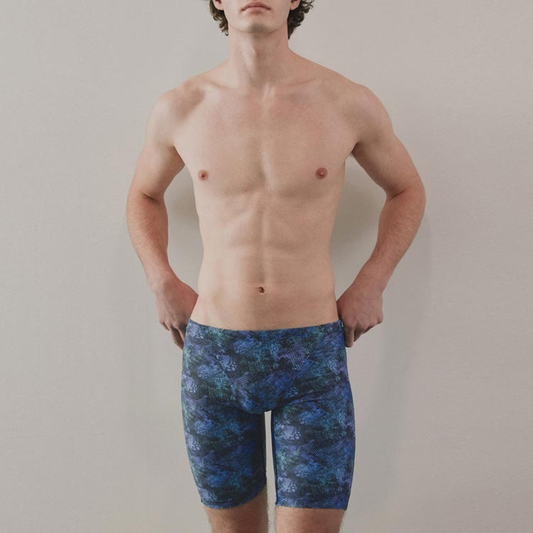 LEMANGO Men's Blend Color Jammer Swimsuit Cool Tone [LSMJM26304522] 상품컷