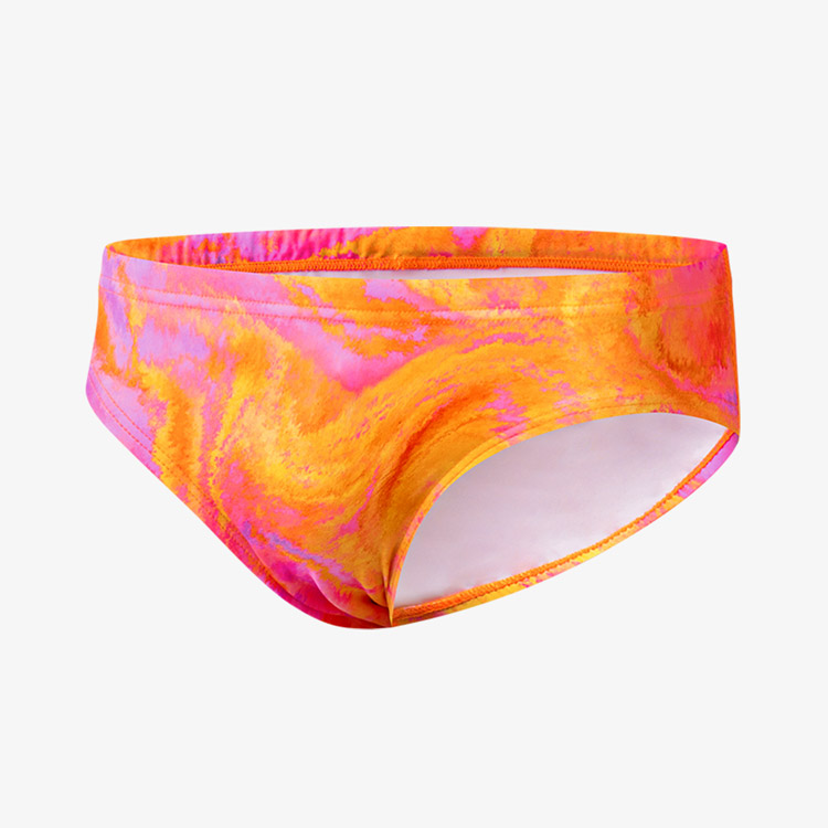 SENTI Men's core Valentine Diving Fit Brief Swimsuit Orange [MST-24703 (OR)] 상품컷