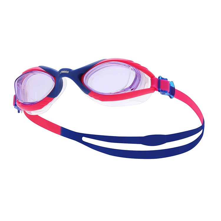 ZOGGS Junior Sonic Air 2.0 Swim Goggle Pink Purple [461325 (BLPKTPU) Kids Swim Goggle] 상품컷