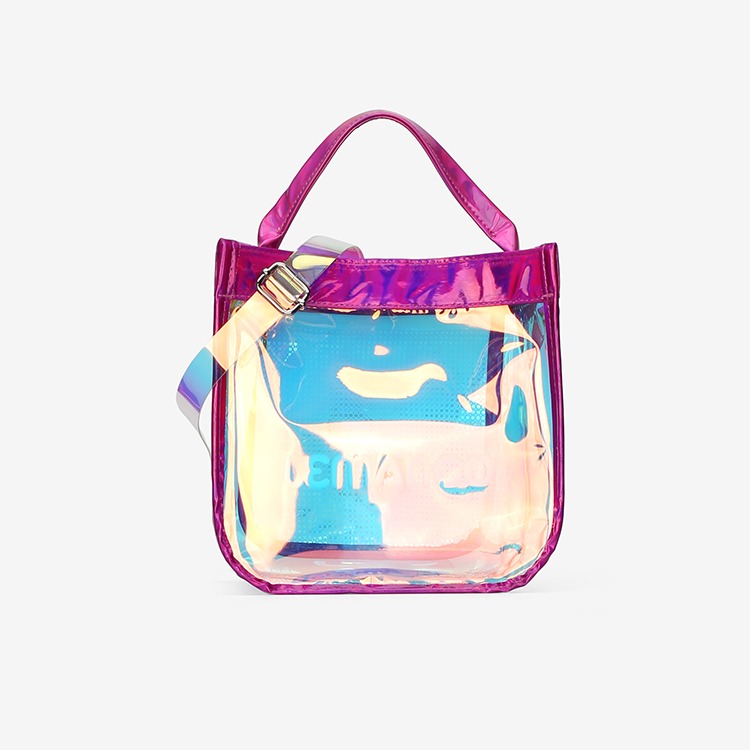 LEMANGO Mirror Box Strap Bag Purple [LGNBG70004067 Swim Bag] 상품컷