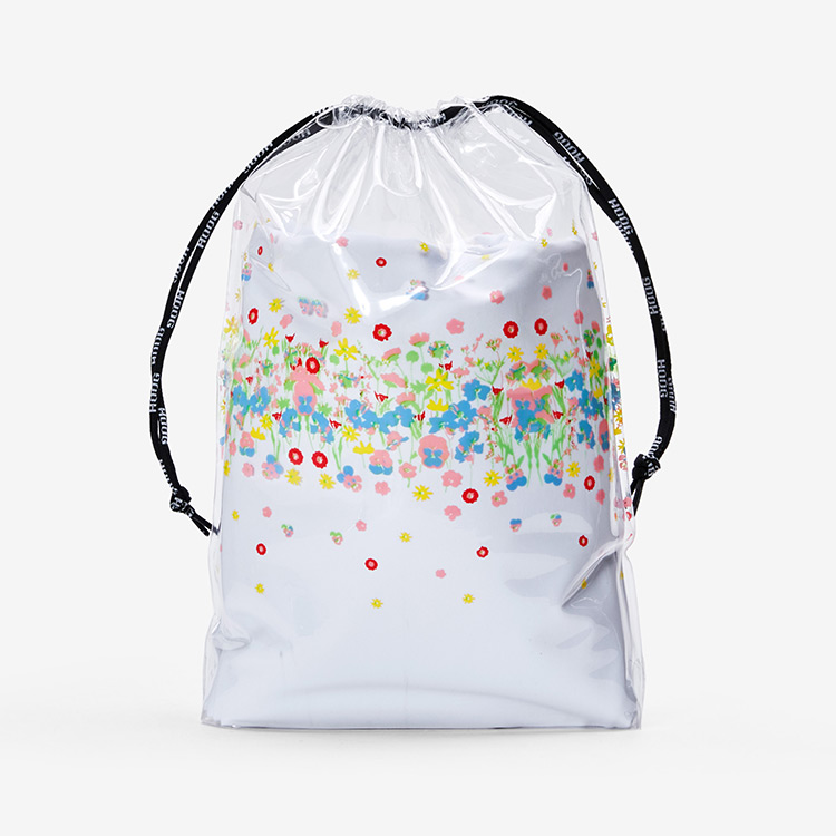 HOOG Flower Garden Jelly Swim Bag White [HBW805] 상품컷