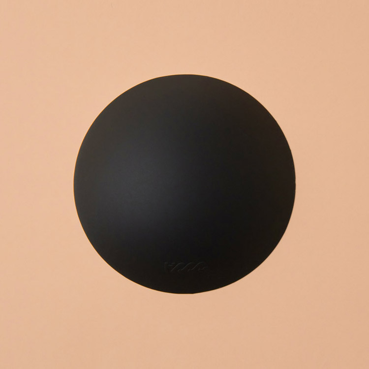 HOOG Cover On Silicone Bra Pads Circle Black [SB008] 상품컷