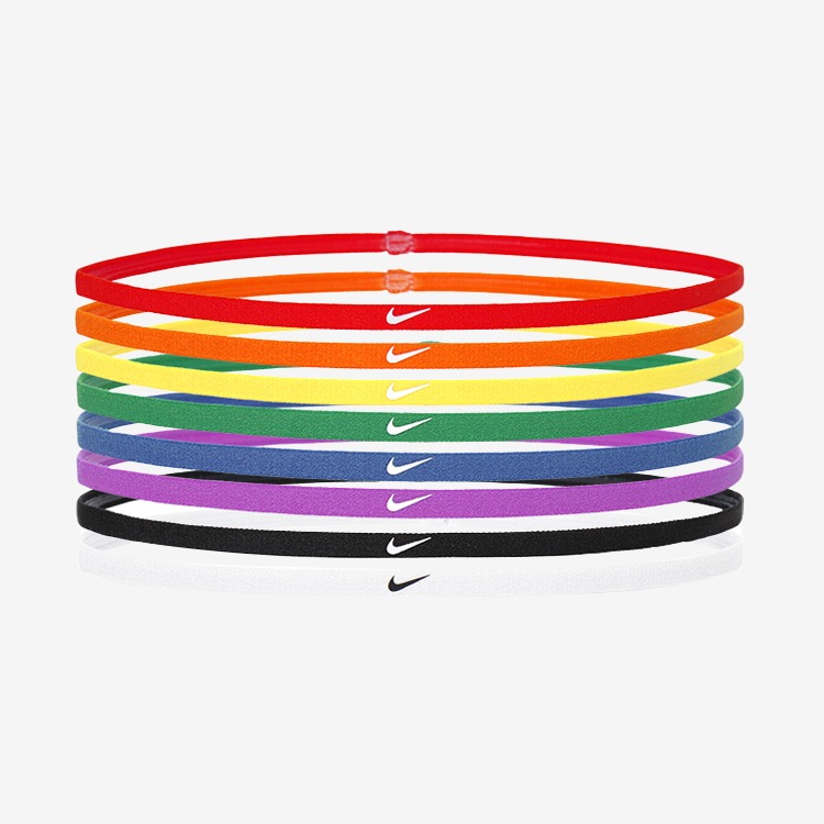 NIKE Skinny Head Band Multi 8 Set [AC9674-950] 상품컷