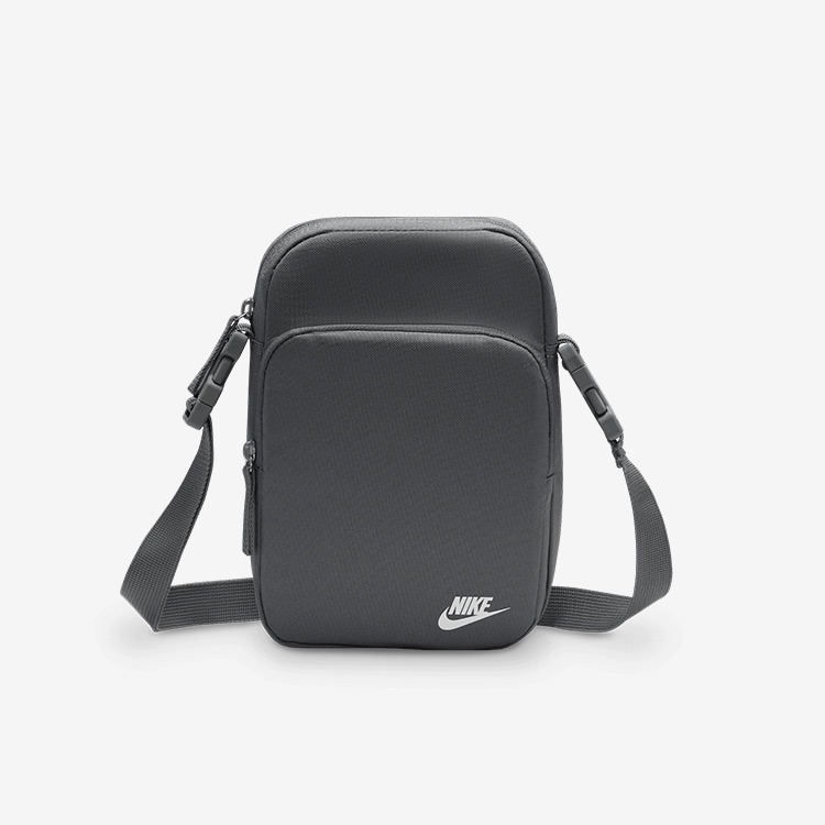 NIKE Heritage Crossbody Bag Grey [DB0456-084 Swim Bag]