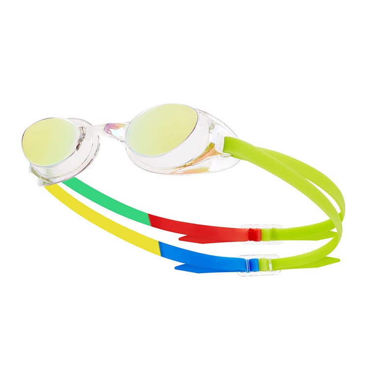 SENTI Rainbow Mirrored Non-Cushioned Goggles Clear [SG-502MR (CL/SK)]