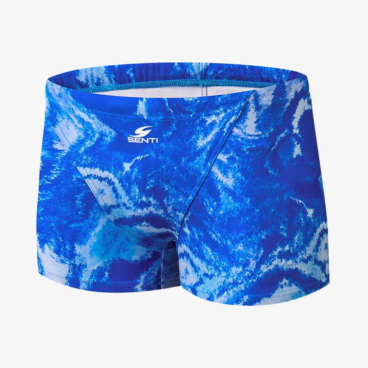 SENTI Men's Core Valentine Square Leg Swimsuit Blue [MSB-24602 (BL)]
