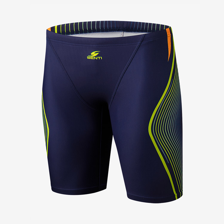 SENTI Men's Core Balance Jammer Swimsuit Navy [MSTQ-24309 (NV)]