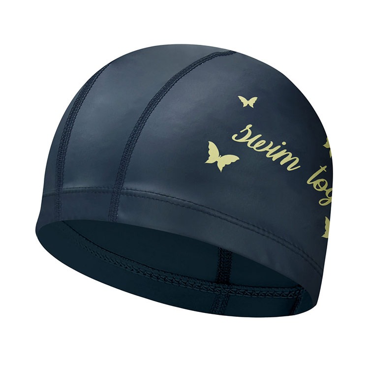 RALLY Swim Together PU Coated Swim Cap Navy [ORUC814 (NVY)]