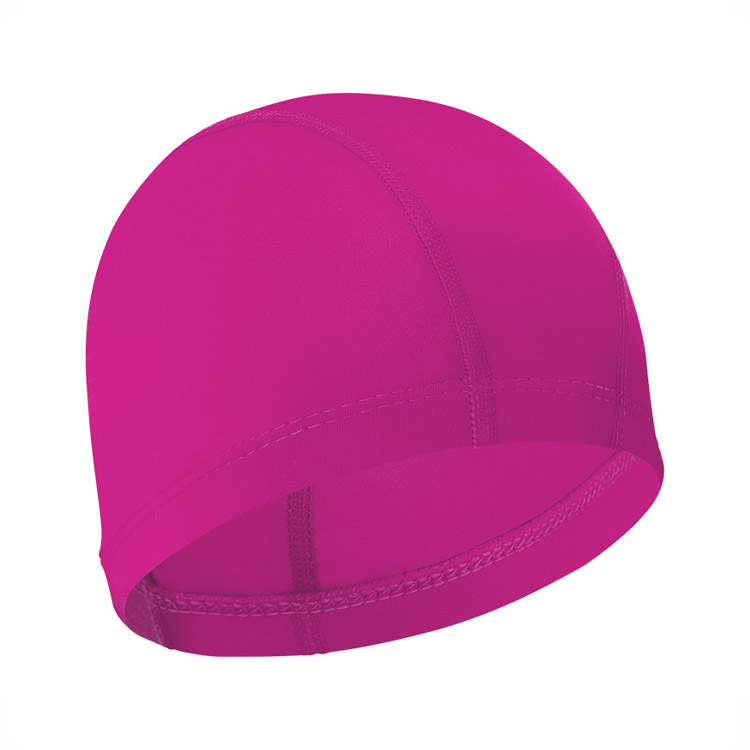 SENTI Solid Spandex Swim Cap Pink [SC-S107 (PK)]