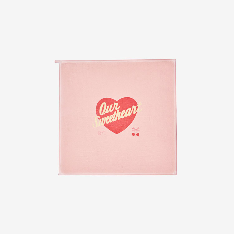 HOOG Sweetheart Hand Swim Towel Shine Peach [TW077] 상품컷