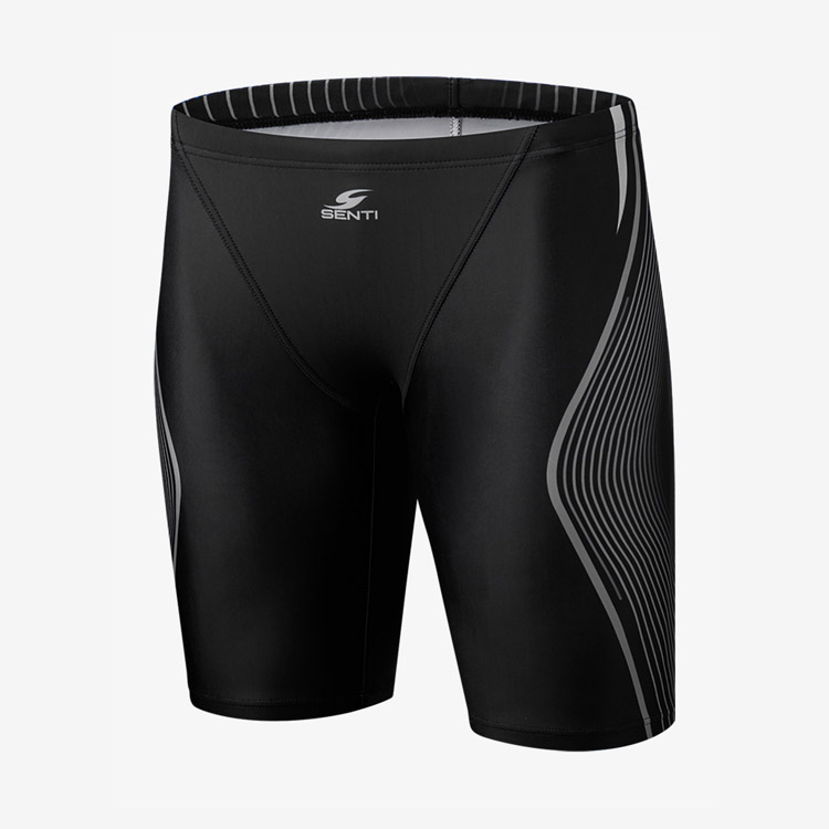 SENTI Men's Core Balance Jammer Swimsuit Black [MSTQ-24310 (BK)] 상품컷