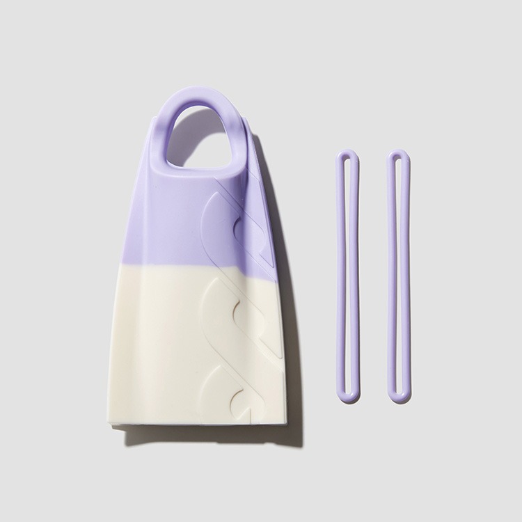 HOOG Two-Tone Peter Pin Keyring Lilac Cream [KR027] 상품컷