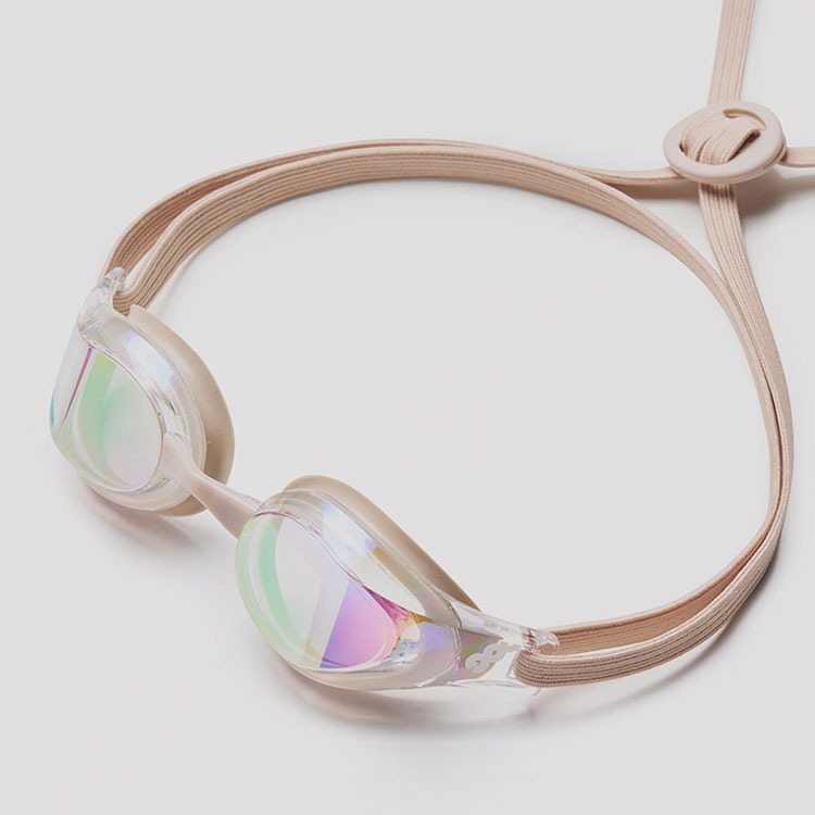HOOG Dali Mirrored Goggles White Clear Beige [DALI (WHBG)]