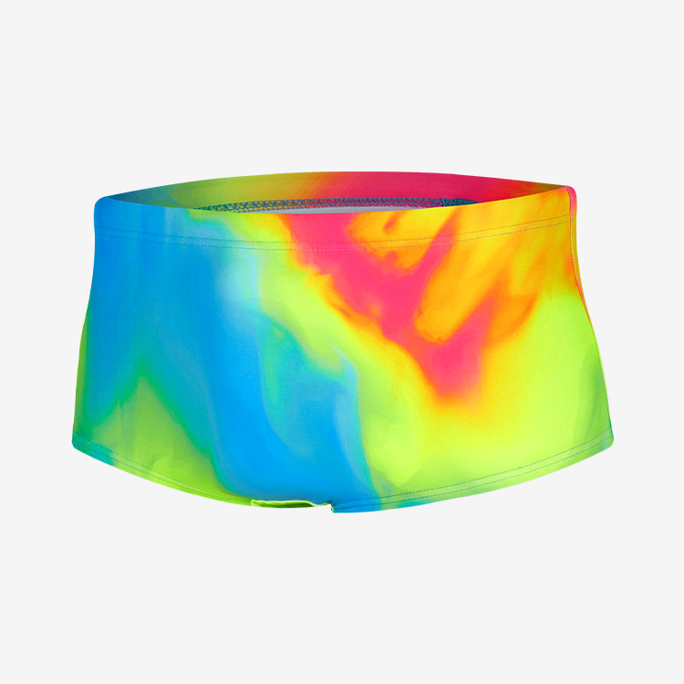 SENTI Men's Original Universe Square Leg Swimsuit Lime [MSP-23463 (LM)] 상품컷