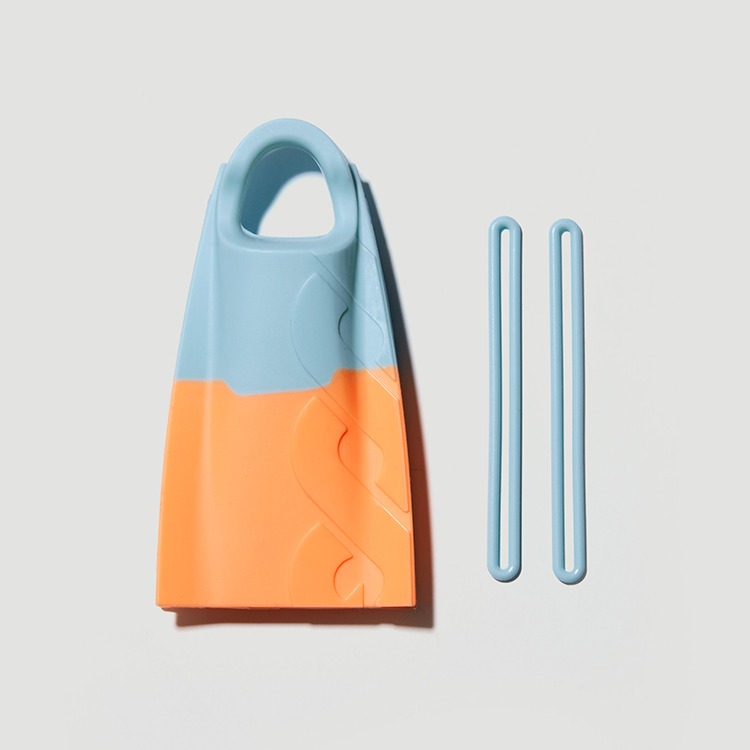 HOOG Two-Tone Peter Pin Keyring Sky Orange [KR034] 상품컷