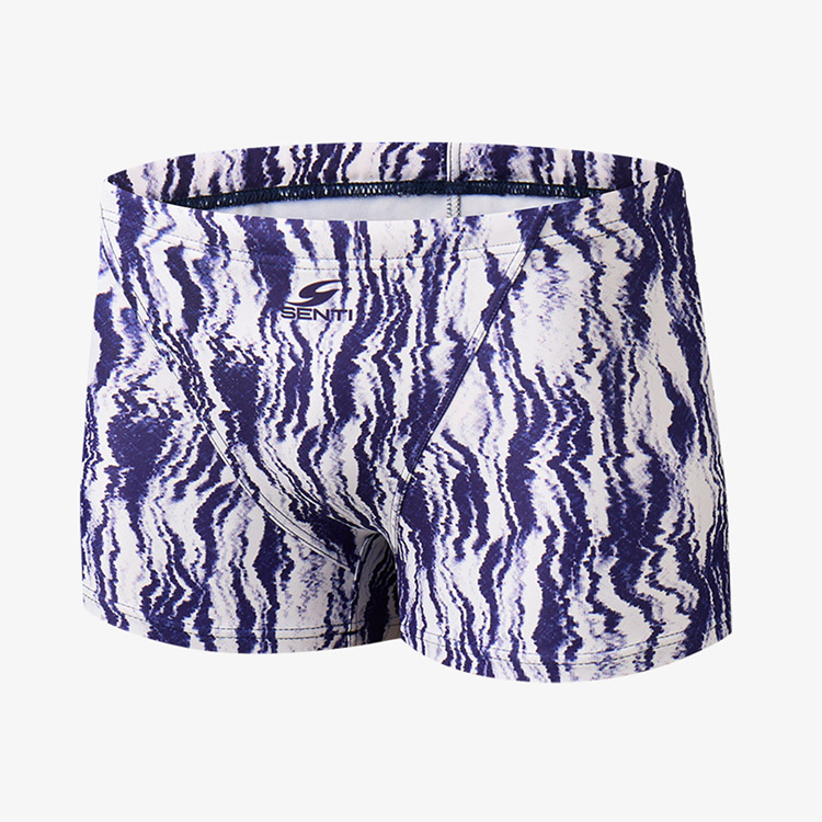 SENTI Men's Core Grand Blue Square Leg Swimsuit Navy [MSB-24604 (NV)] 상품컷