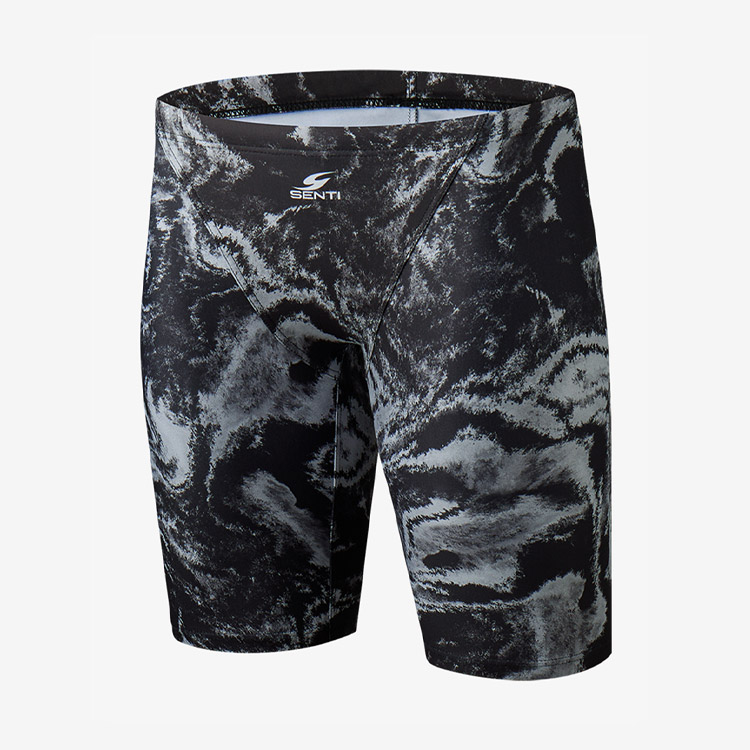 SENTI Men's Core Valentine Jammer Swimsuit Black [MSTQ-24303 (BK)] 상품컷