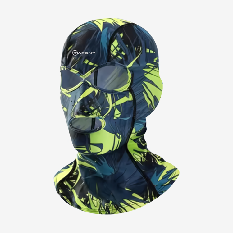 STM TAPONY UV Protection Hood Mask Green 상품컷