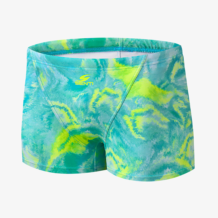 SENTI Men's Core Valentine Square Leg Swimsuit Mint [MSB-24601(MT)] 상품컷
