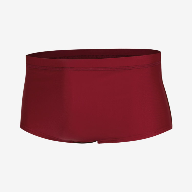 SENTI Men's Palette Square Leg Swimsuit Burgundy [MSP-3004 (BUR)]