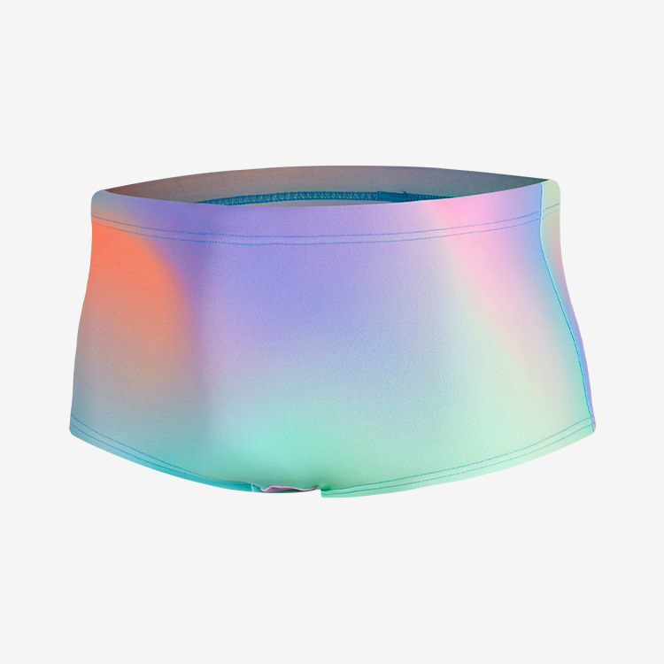 SENTI Men's Summer Dream Daydream Square Leg Swimsuit Rainbow [MSP-23468 (RW)] 상품컷