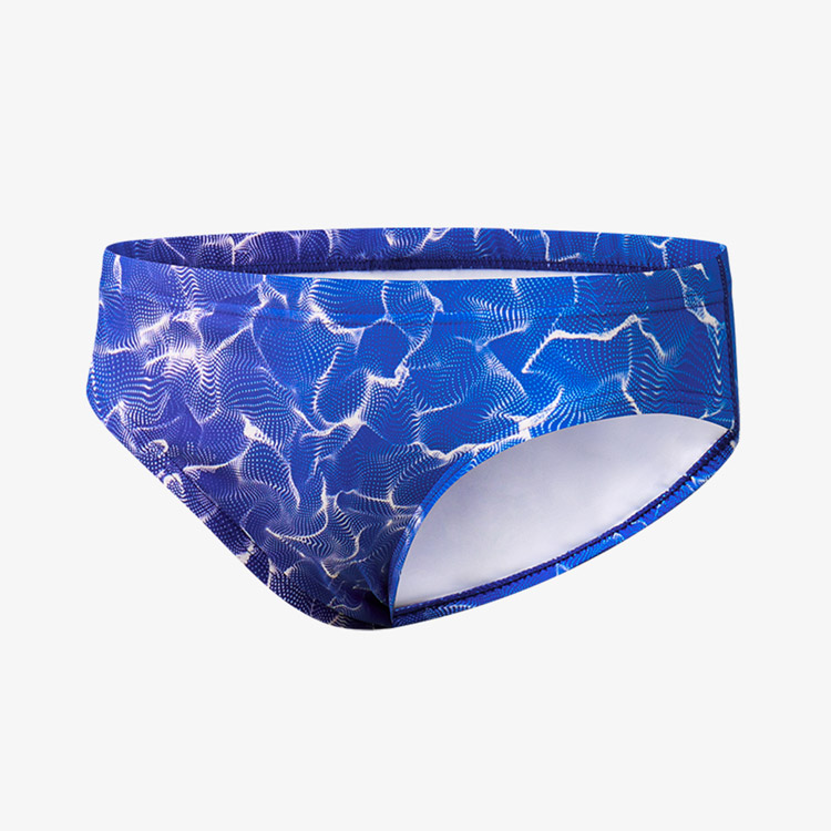 SENTI Men's Core Glimmer Diving Fit Brief Swimsuit Blue [MST-24705 (BL)]
