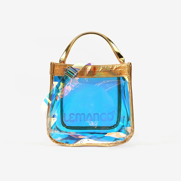 LEMANGO Mirror Box Strap Swim Bag Gold [LGNBG70004068] 상품컷