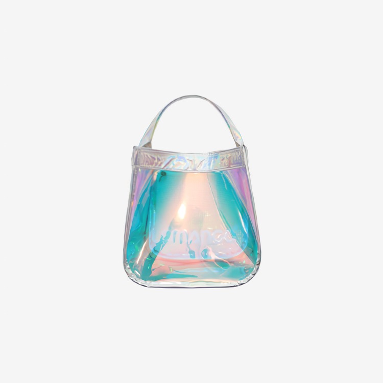 LEMANGO Mirror Box Strap Swim Bag Silver [LGNBG70004066] 상품컷