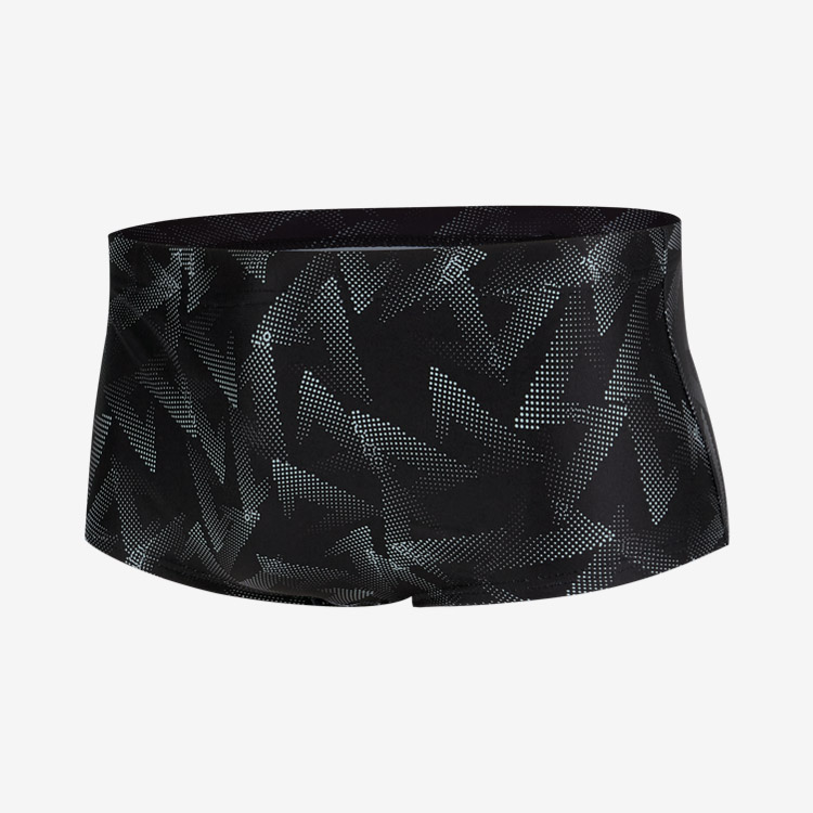 SENTI Men's Summer Dream Meteoro Square Leg Swimsuit Black [MSP-23475 (BK)] 상품컷