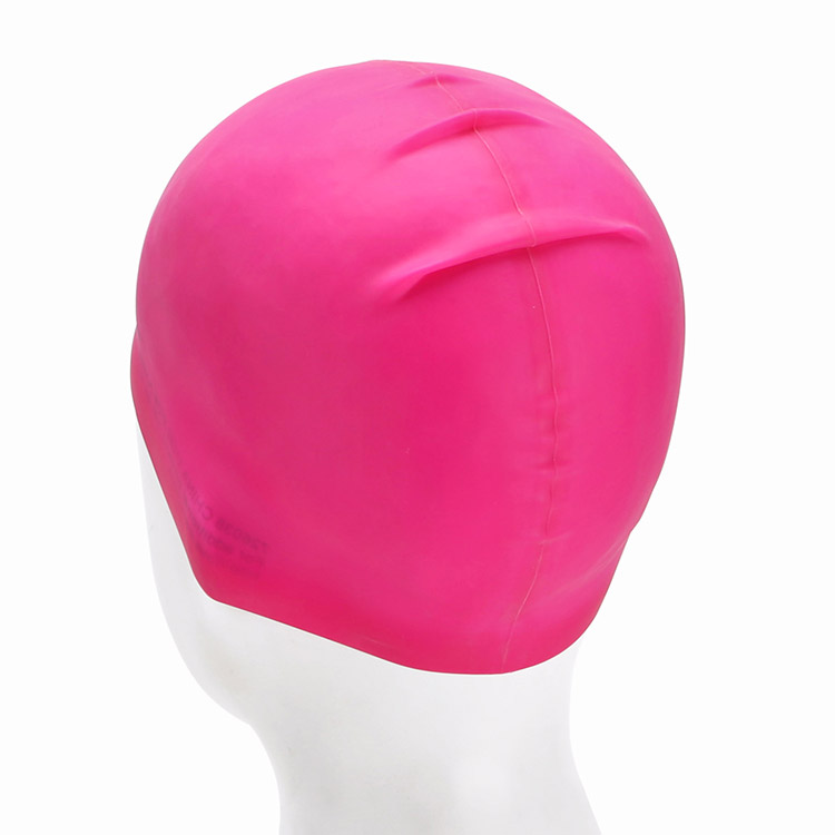 NIKE SWIM Youth Solid Silicone Swim Cap Pink Spell [TESS0106-670] 디테일